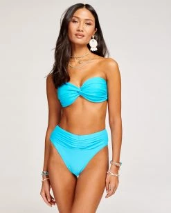 Ramy Brook Ivo Ruched Bikini Bottom Shop All
