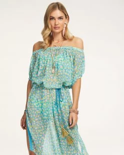 Ramy Brook Printed Zuri Coverup Midi Dress Shop All