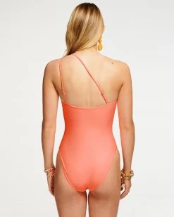 Ramy Brook Donna One-Shoulder One Piece Swimsuit