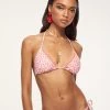 Ramy Brook Printed Sena Triangle Bikini Top