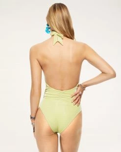 Ramy Brook Amy Plunge One Piece Swimsuit