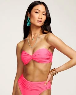 Ramy Brook New Swim Florence Bandeau Bikini Top