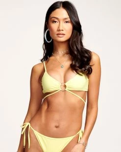 Ramy Brook Ridge Strappy Bikini Top New Swim
