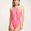 Ramy Brook Annka Halter One Piece Swimsuit