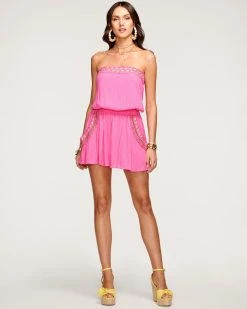 Ramy Brook Jo Strapless Mini Dress