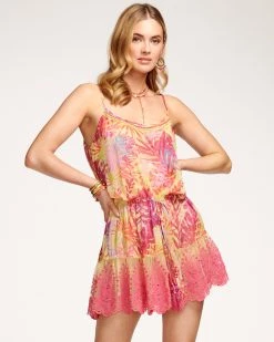 Ramy Brook Printed Raven Coverup Mini Dress